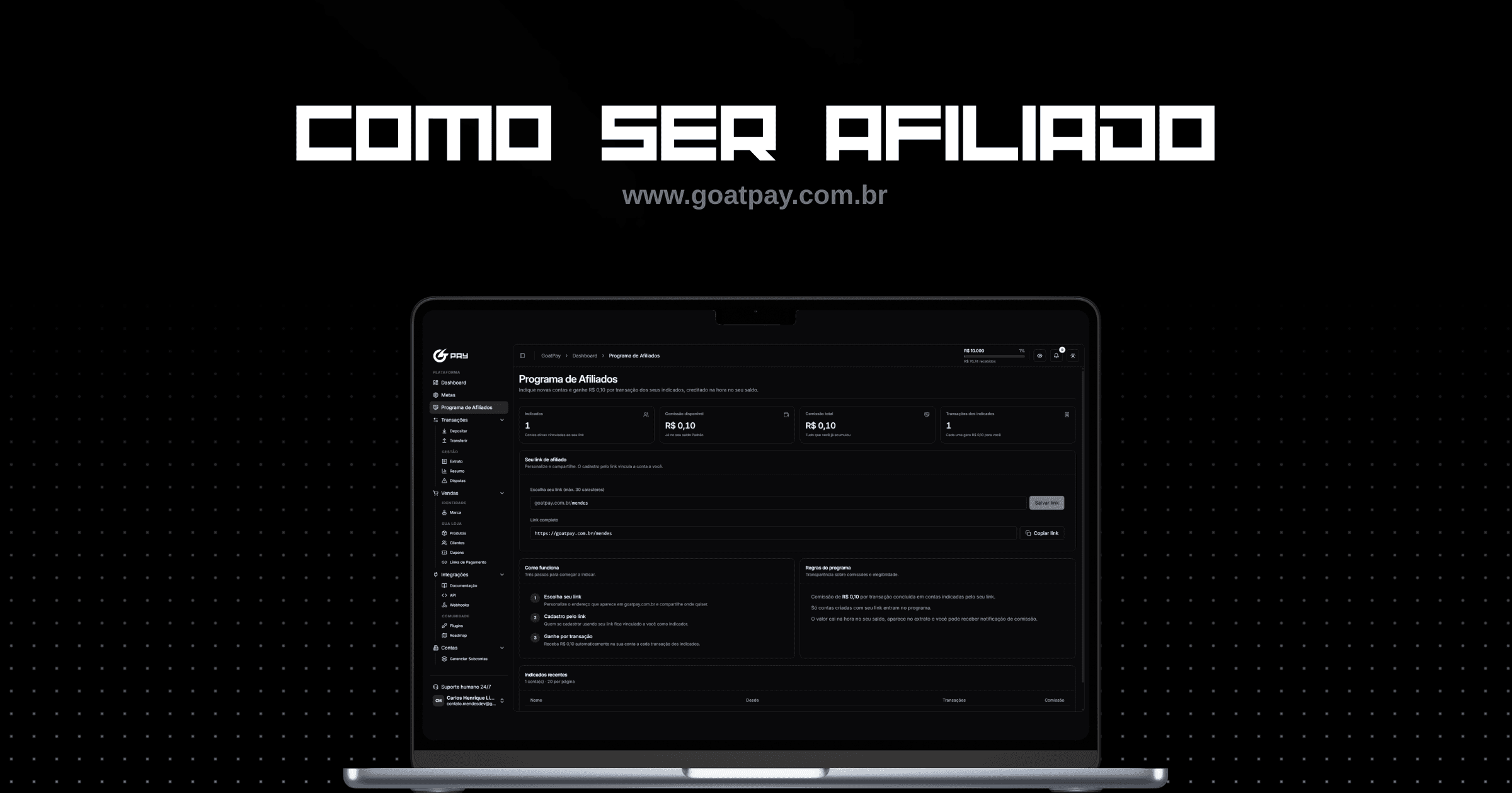 Como ser afiliado
