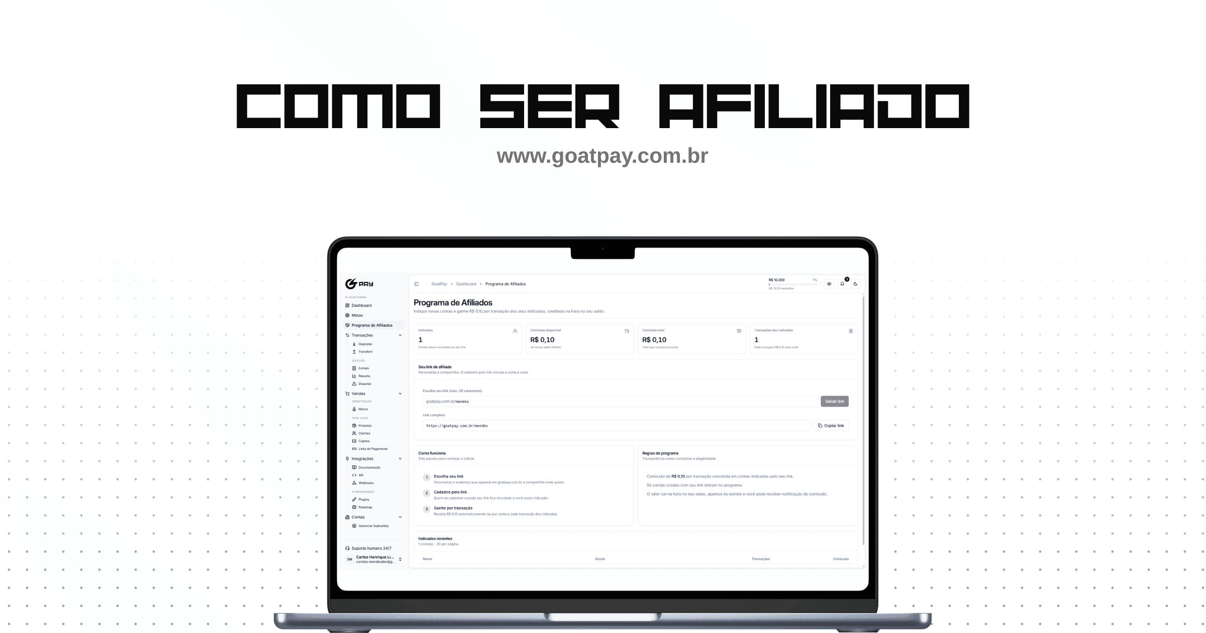 Como ser afiliado